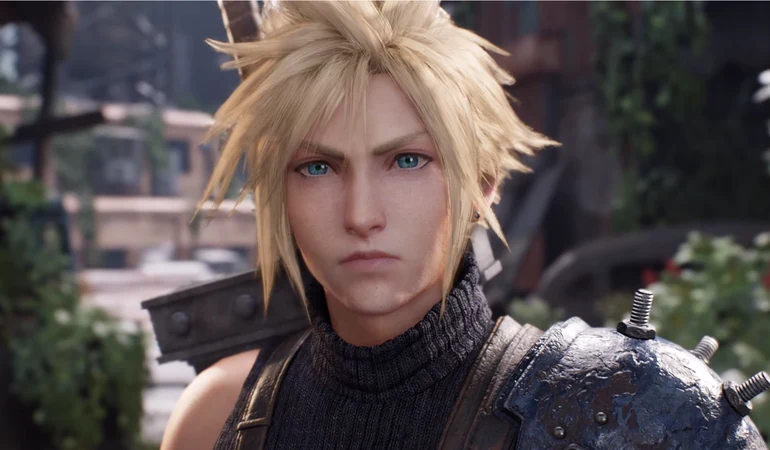 This is how an AI drew Cloud from Final Fantasy 7