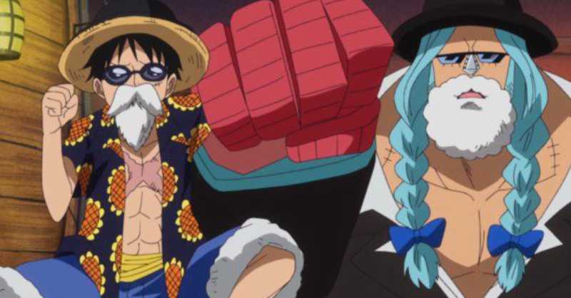 Luffy e Franky passaram 7 anos sem se Falar em One Piece
