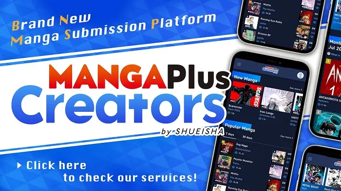 Publish your Manga on MangaPlus Creators!