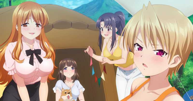 Anime Harem Camp anunciado! Yuru Camp Adulto? 1