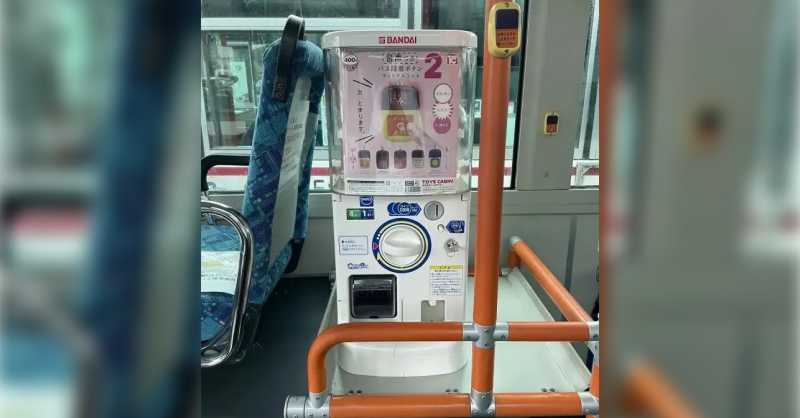 Divirta-se ou Não com os novos gachas dentro dos ônibus de Tóquio