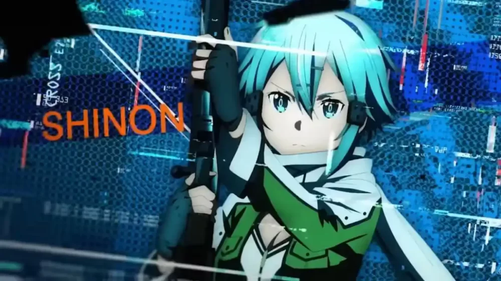Sinon's name is misspelled in the opening of the Sword Art Online Variant Showdown game
