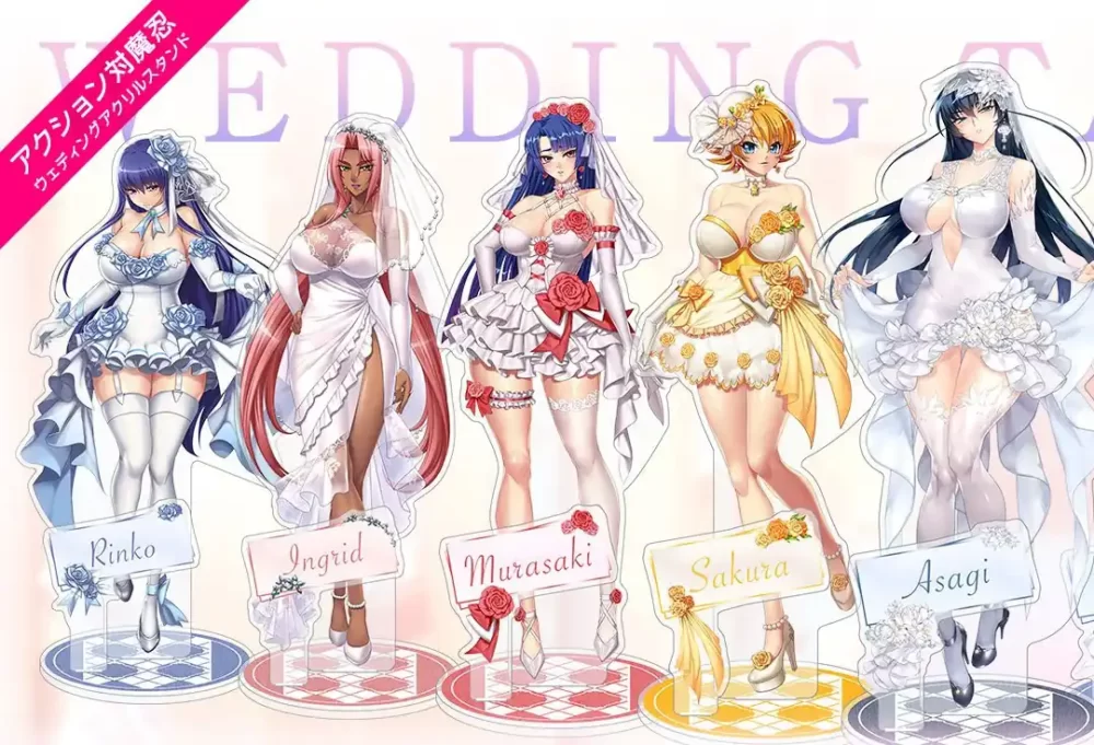 Game Adulto tem Vestidos de Noiva mais Discretos que Animes Normais