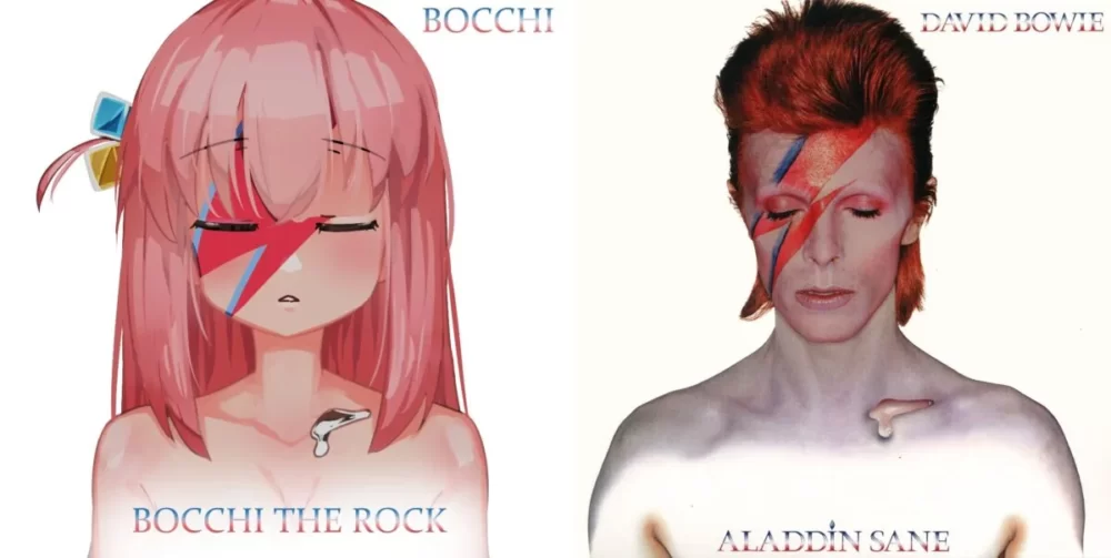 otakus recreate albums by famous bands