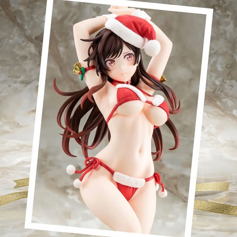 Chizuru usa Biquíni de Natal em Figure especial 4