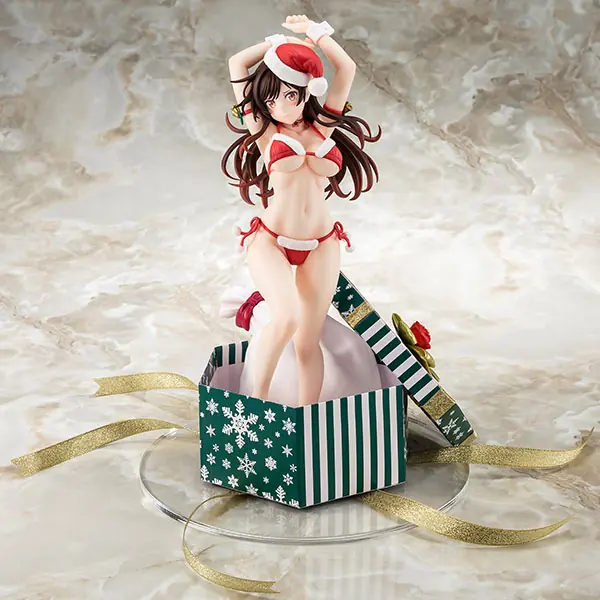 Chizuru usa Biquíni de Natal em Figure especial 1