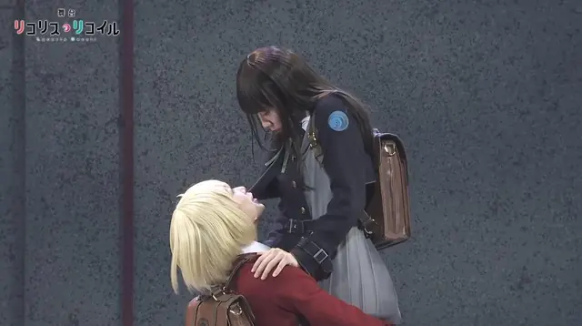 Stage play of Lycoris Recoil recreates opening scene