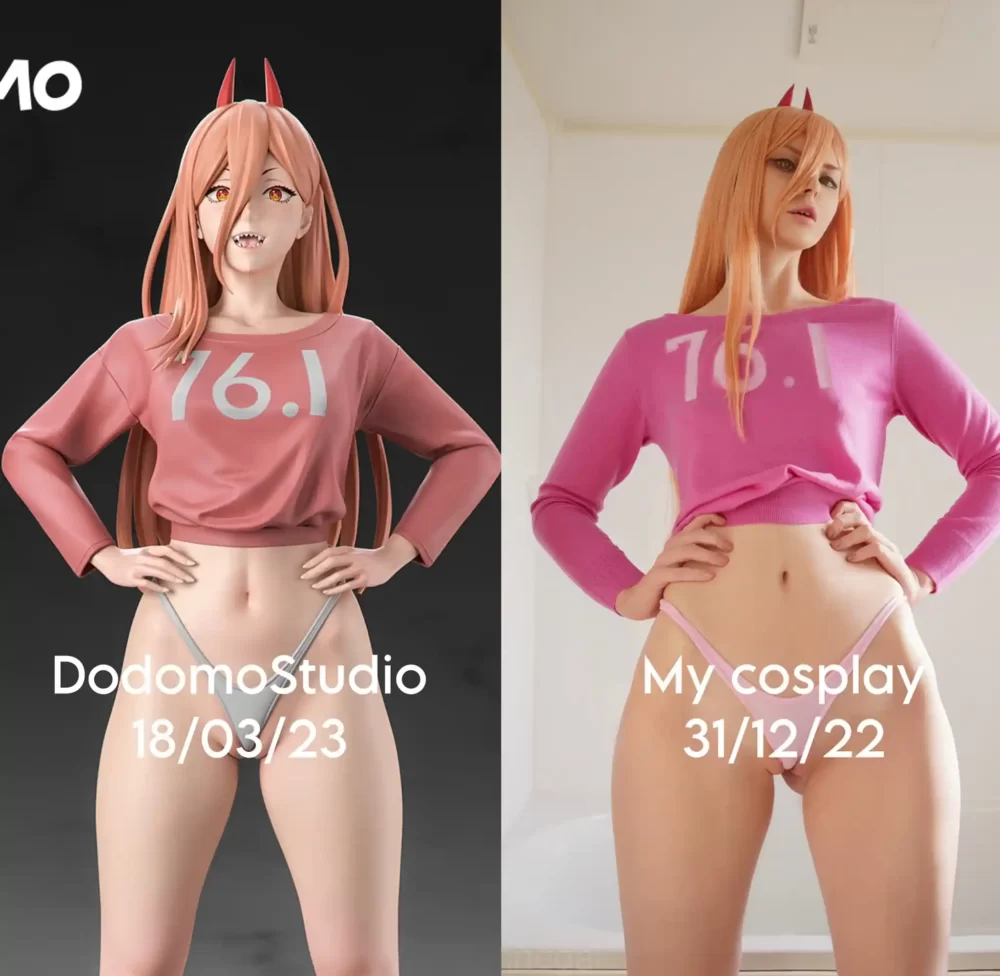 Cosplayer wants credits for Power unofficial adult figure
