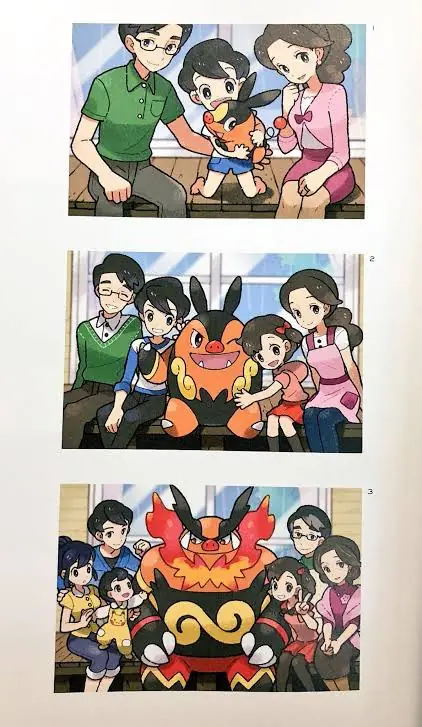 Cartas de Pokémon mostram a Passagem de Tempo