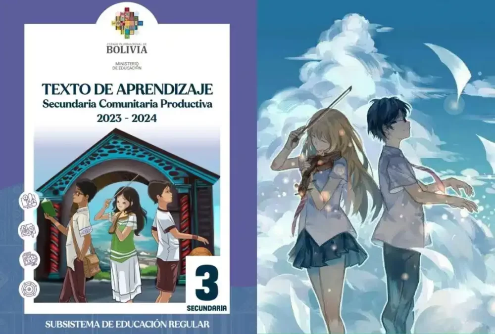 Livros didáticos com referências a animes geram acusações de plágio na Bolívia