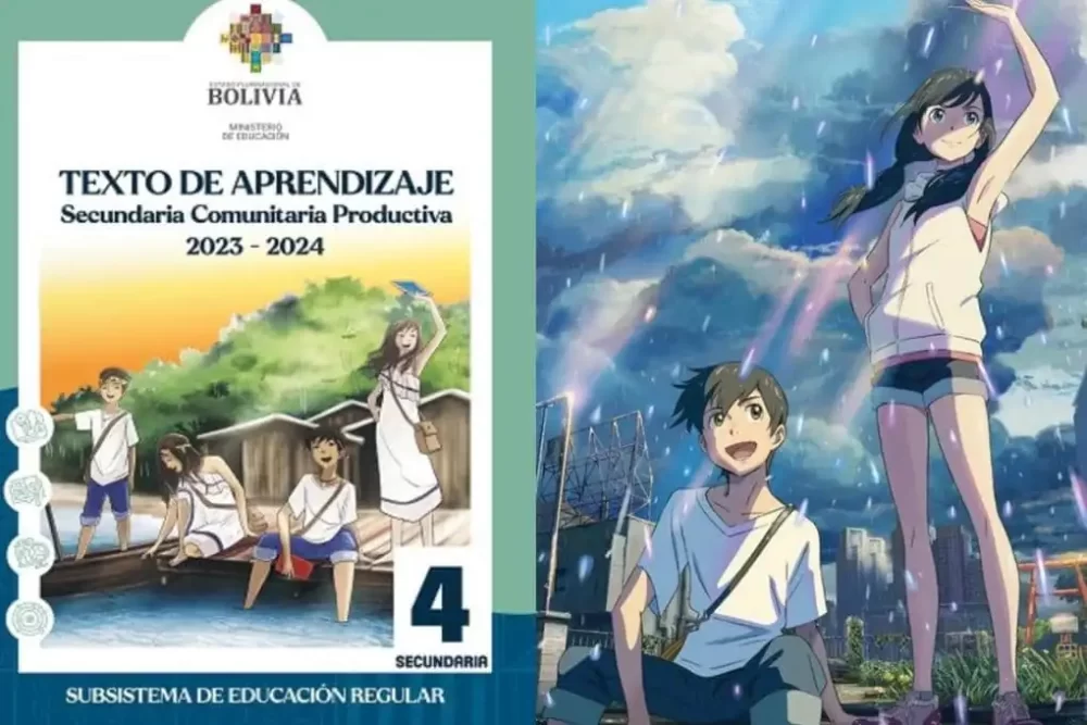 Textbooks with anime references are accused of plagiarism in Bolivia