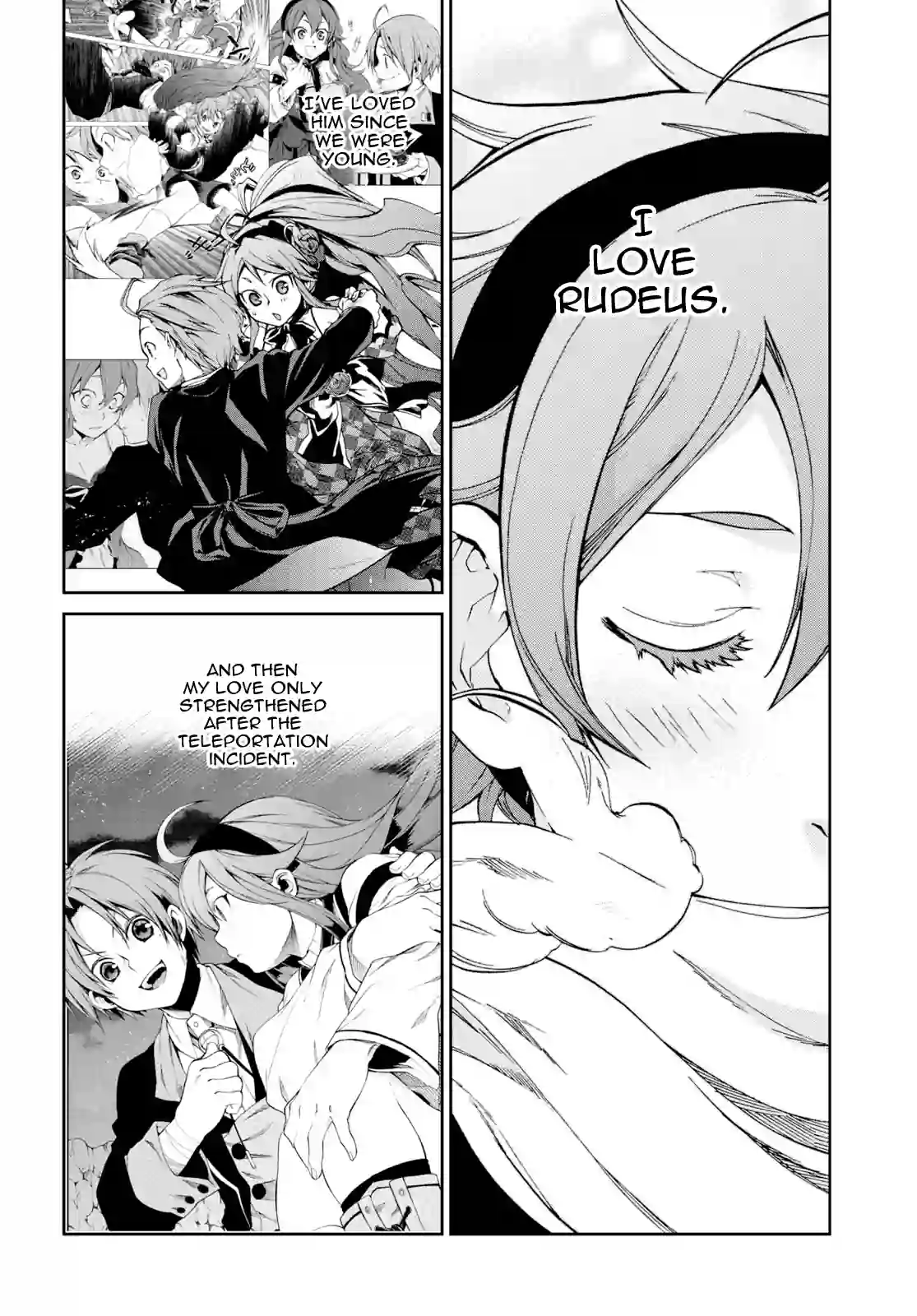 Eris and rudeus meet again manga