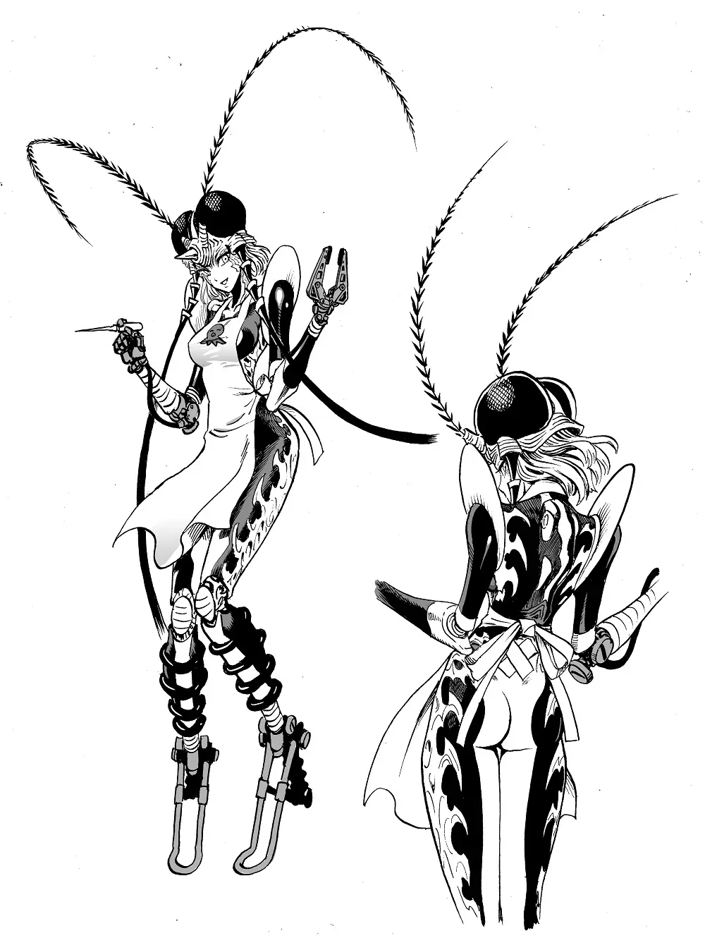 Murata Revived Mosquito Girl Just to Draw Another Beautiful Woman