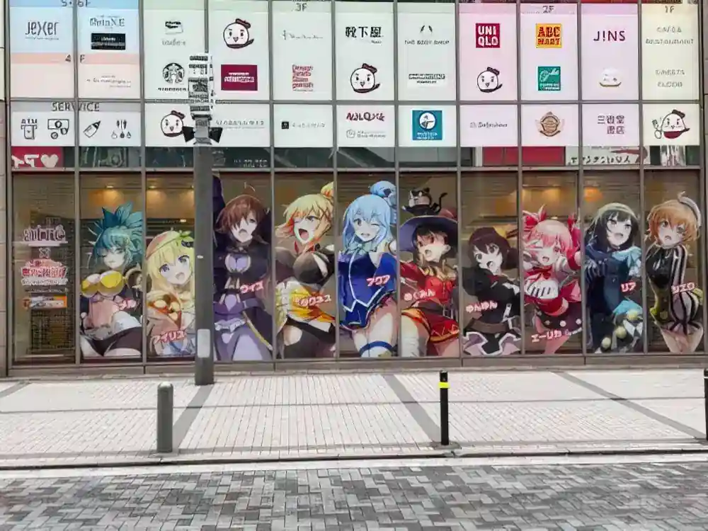 Anúncio em Akihabara com meninas menores de 18 anos em poses chamativas causa polêmica