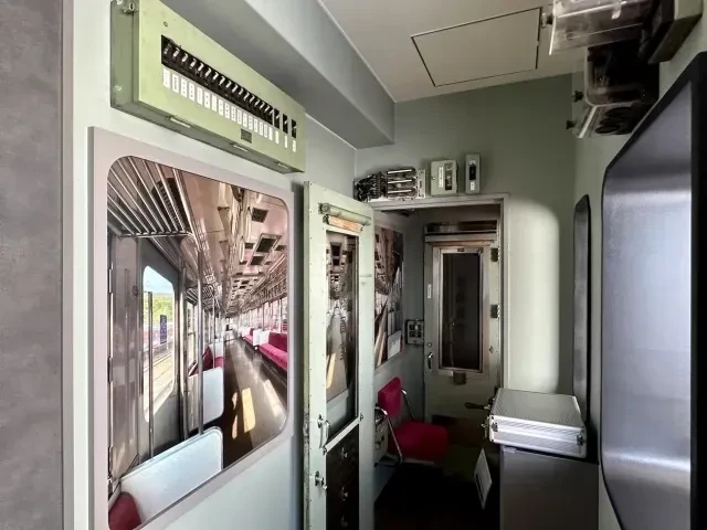 Japanese hotel has a room with a train inside it