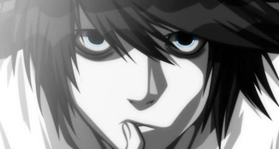 L do anime Death Note L de Death Note