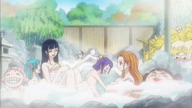 Escenas de Baño en Animes Pueden Emitirse en Cualquier Momento
