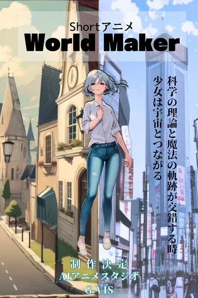 Anime gerado por IA anunciado! World Maker