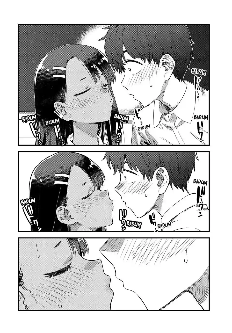 Nagatoro cap 148: Finalmente o Beijo
