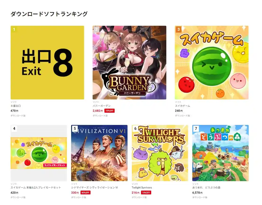 Jogo Bunny Garden é um sucesso no Japão liderando a lista de jogos mais vendidos da Steam
