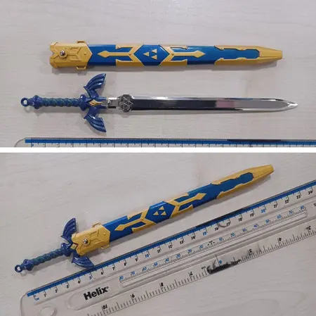 Réplica da Master Sword que fez o homem de 48 anos ser preso