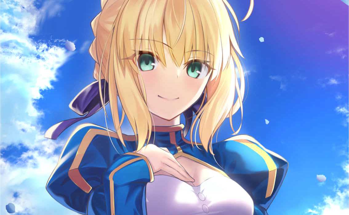 Incrível cosplay da Saber