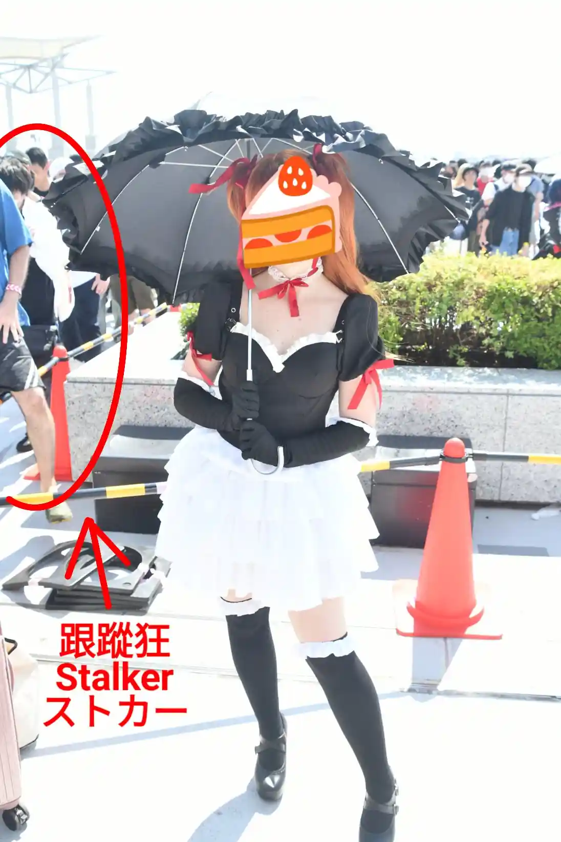 Cosplayer é Atacada por Stalker na Comiket