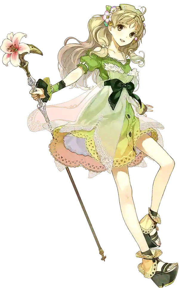 Protagonist Ayesha from the Atelier series