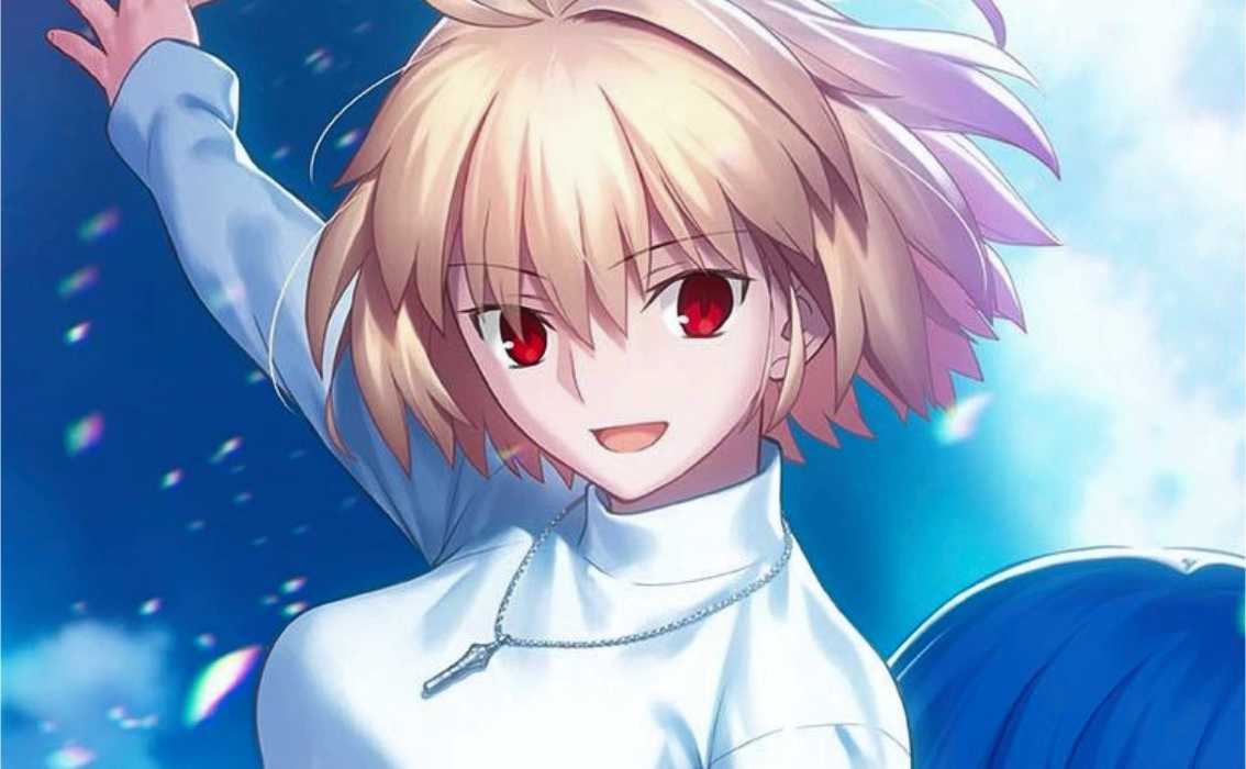 Visual da Arcueid é Baseada em uma Modelo Canadense