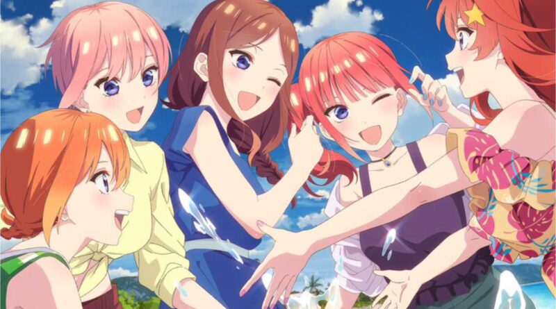 Novo Anime de Gotoubun no Hanayome ganha Trailer