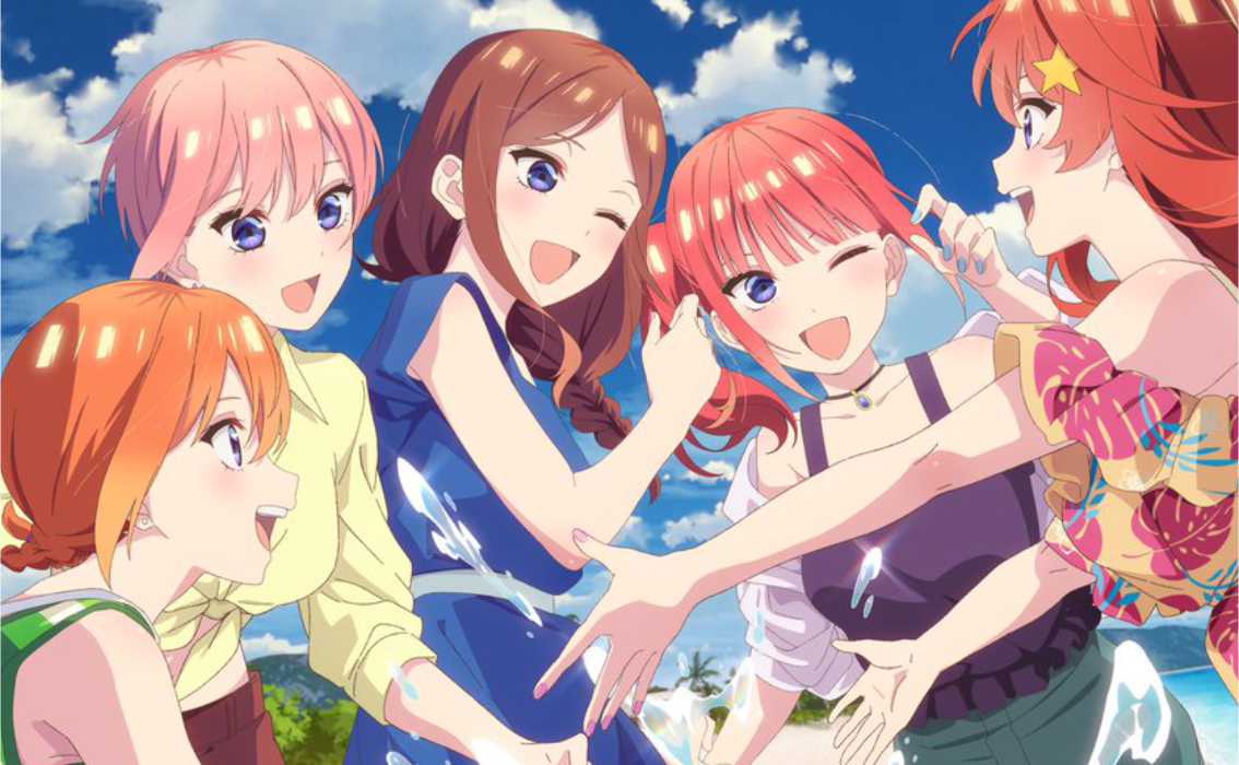 Novo Anime de Gotoubun no Hanayome ganha Trailer