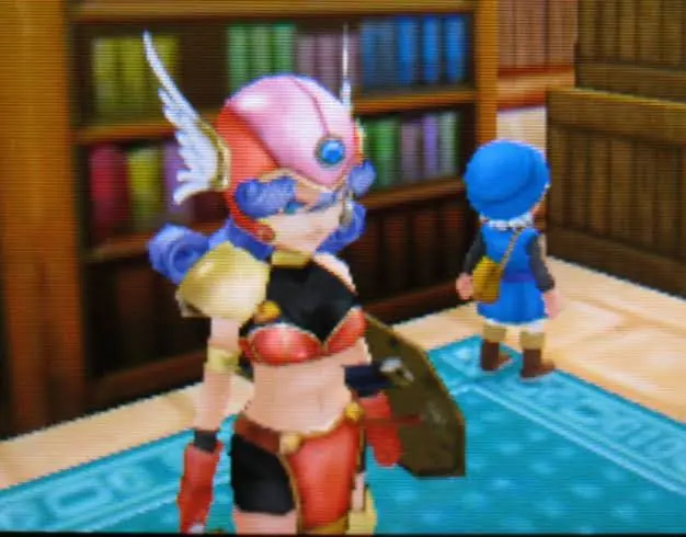 dragon quest guerreira mulher censurada