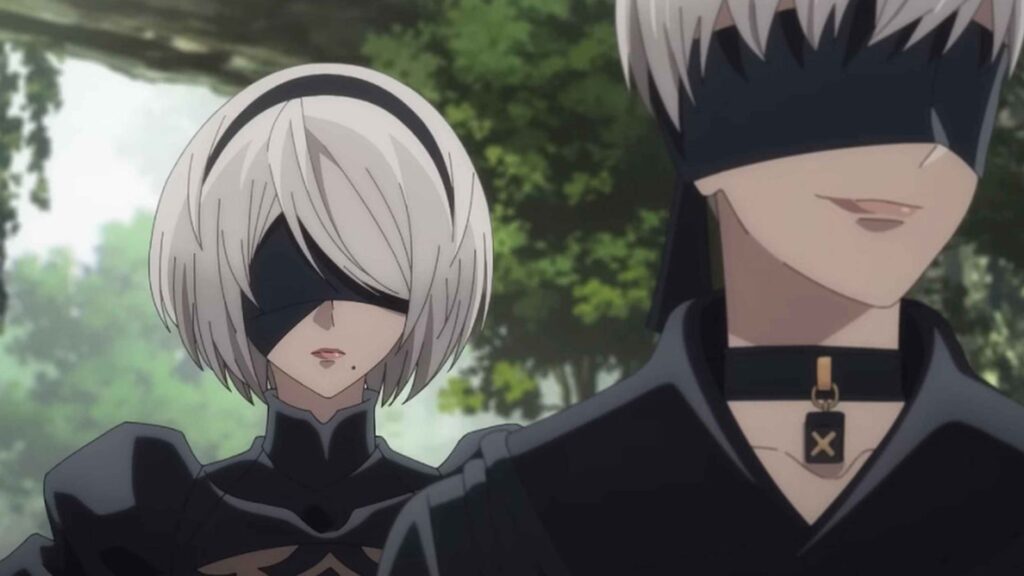 2B e 9S no anime