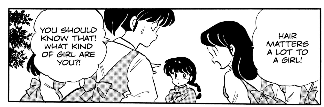 Remake de Ranma cortou falas Femininas do Mangá