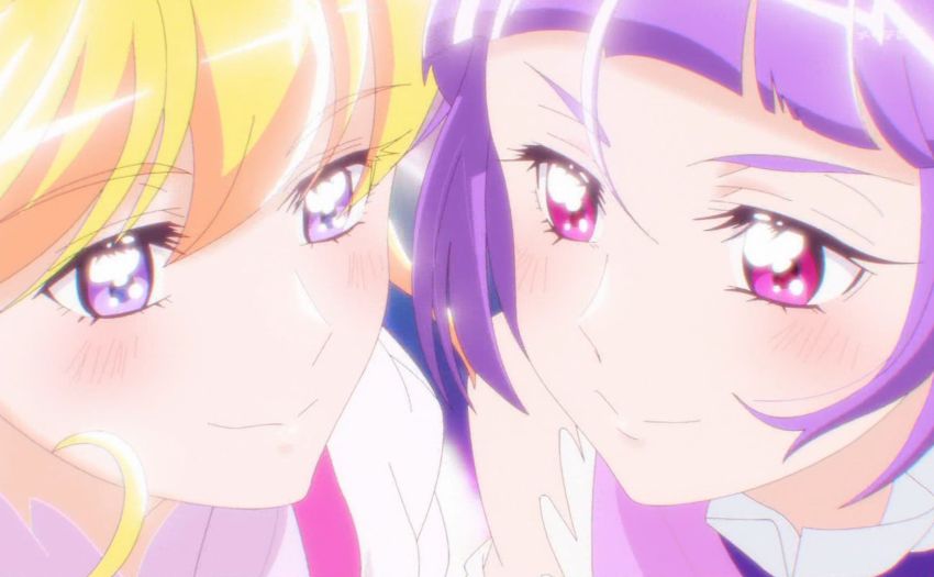 Beijo Yuri em Precure causa Reclamações