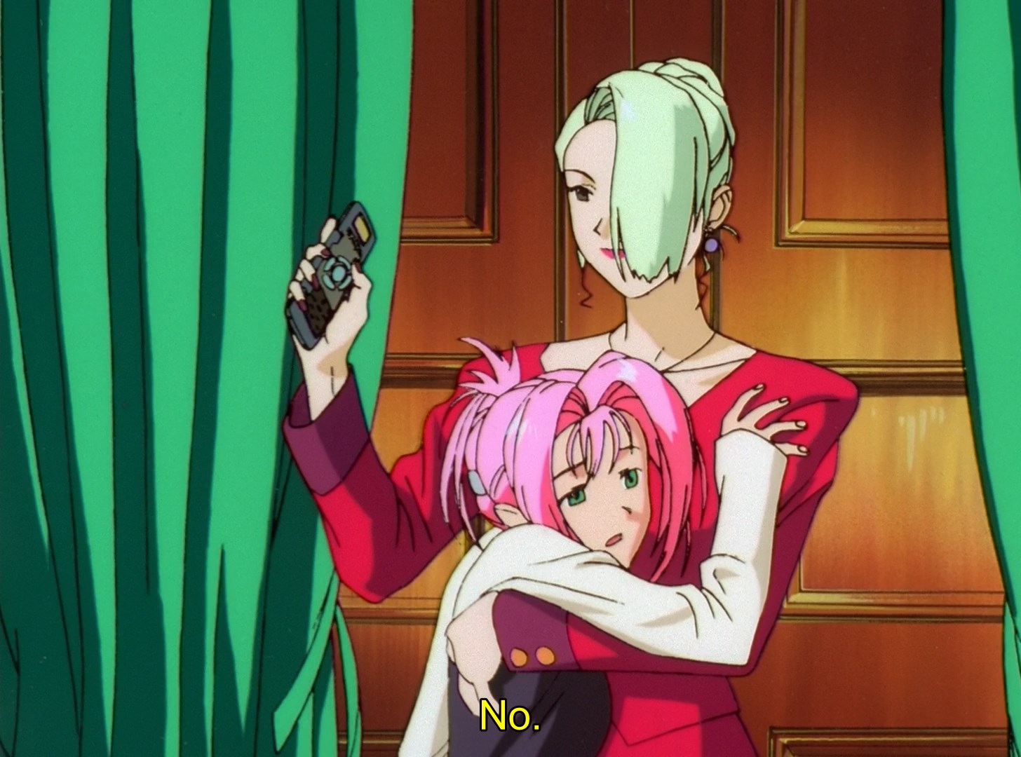 Macross Dynamite 7 Mylene sexual scene