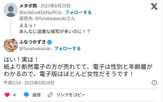 Autor de sundome milky way revela que mais mulheres leem o manga 2