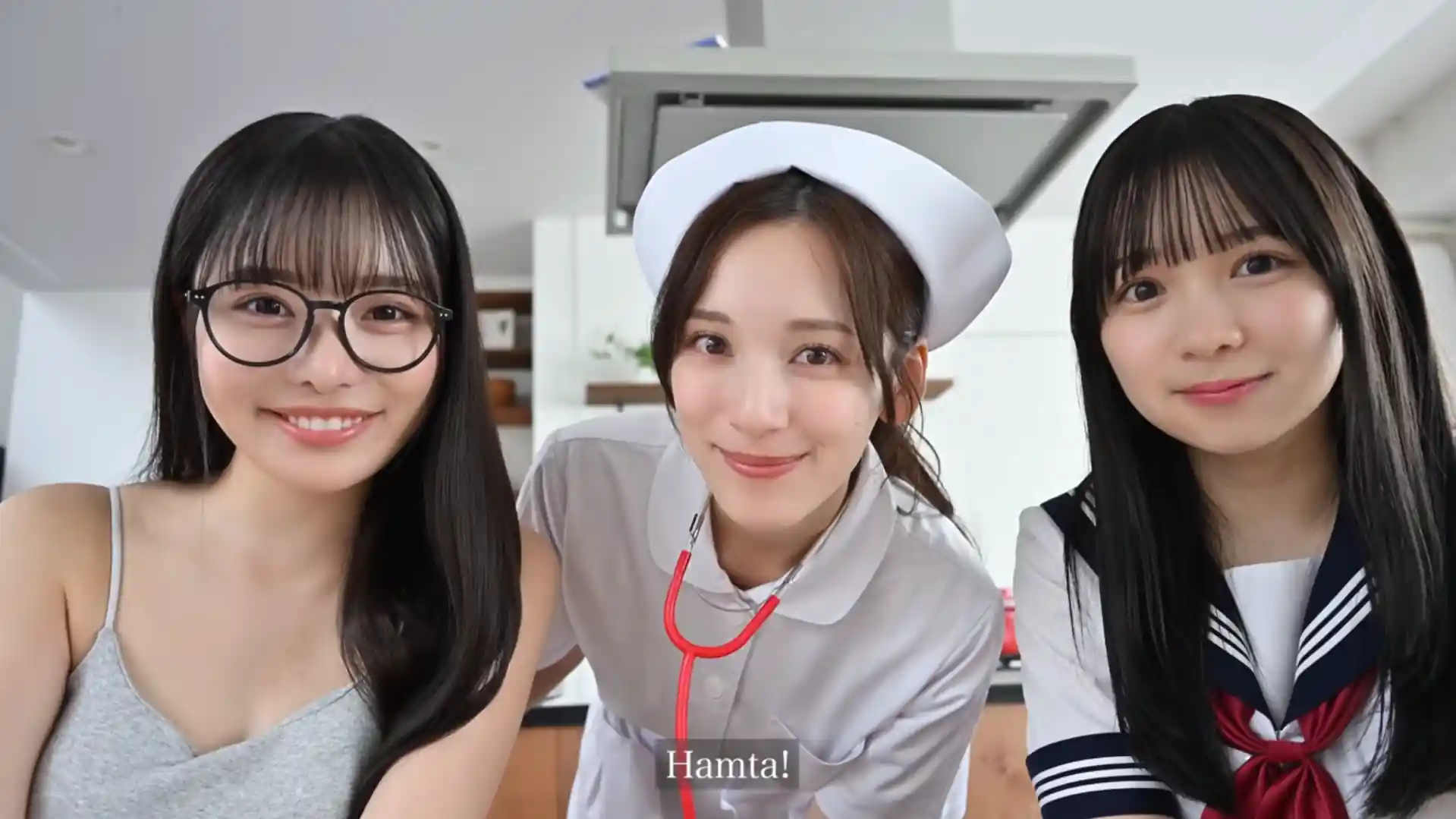 Sweet Hamster Days Viva como um Hamster e seja Mimado por 3 Japonesas 7