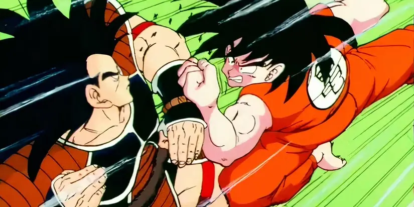 Goku e Piccolo vs Raditz
