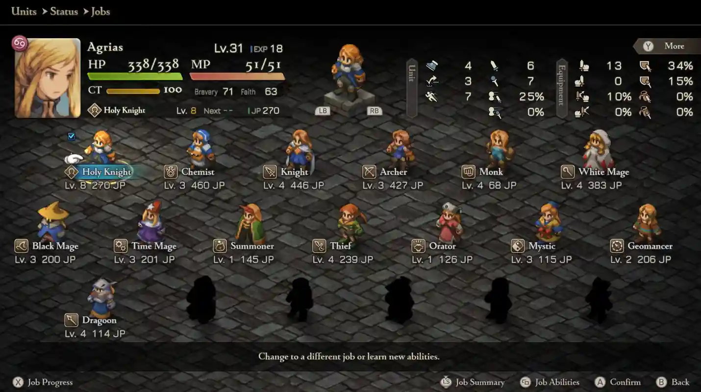 final fantasy tactics ivalice chronicles game