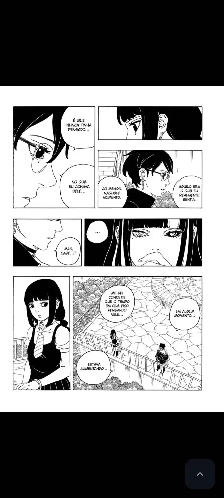 Capítulo 25 de Boruto Two Blue Vortex define rivais no amor