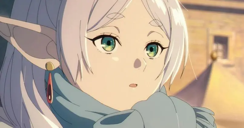 Japoneses Reagem a Fanart de Frieren Negra