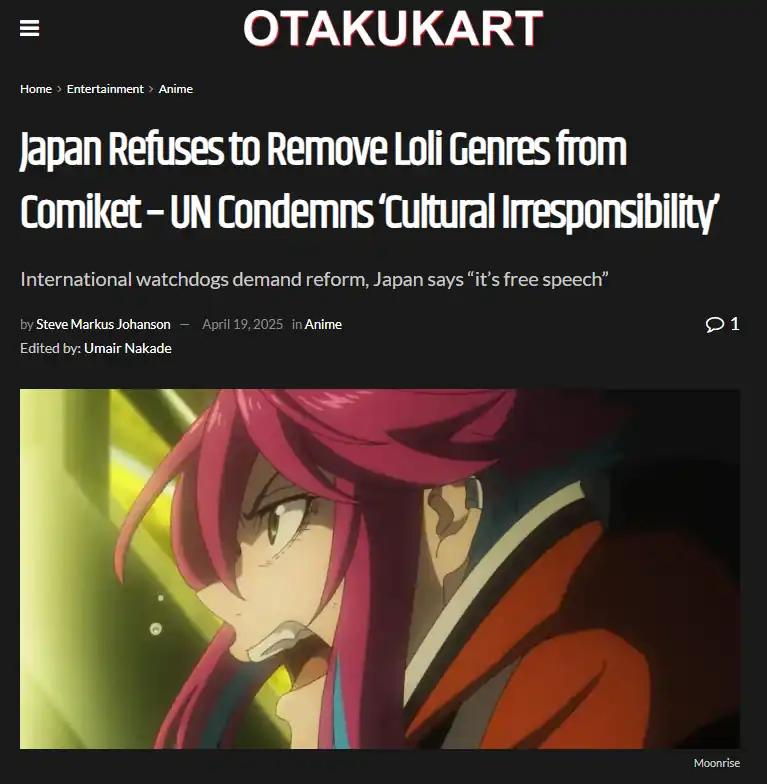 Japão Se Recusa a Remover Lolis da Comiket? Vamos Conferir se isso é Real Mesmo