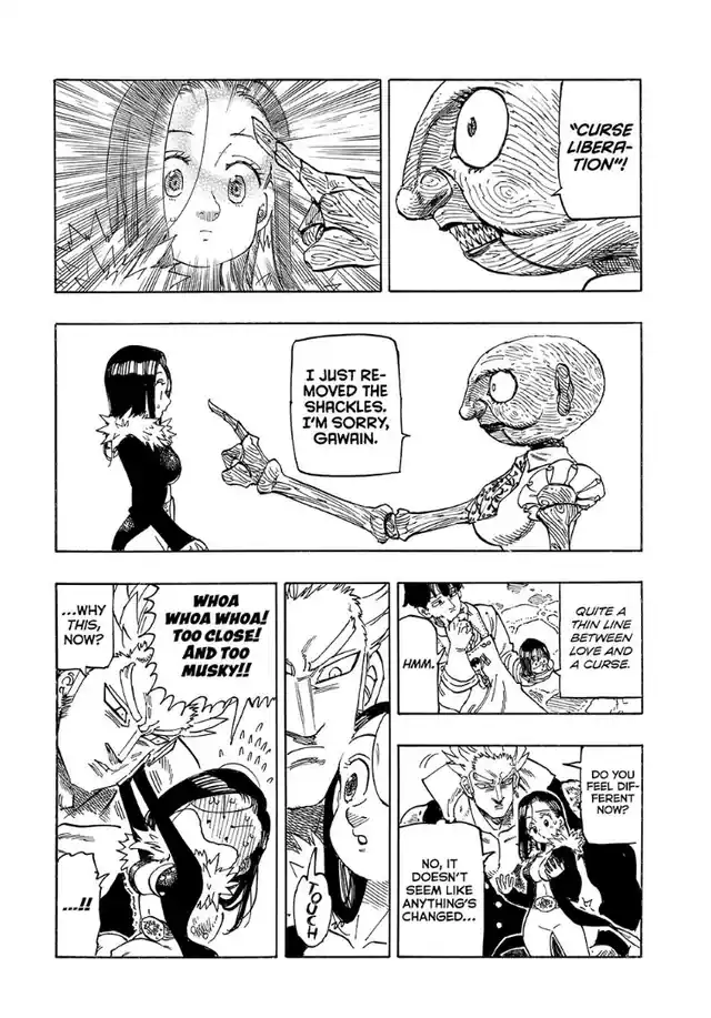 Gawain de Nanatsu no Taizai que Fãs Achavam ser Lésbica vira Hétero em Novo Capítulo