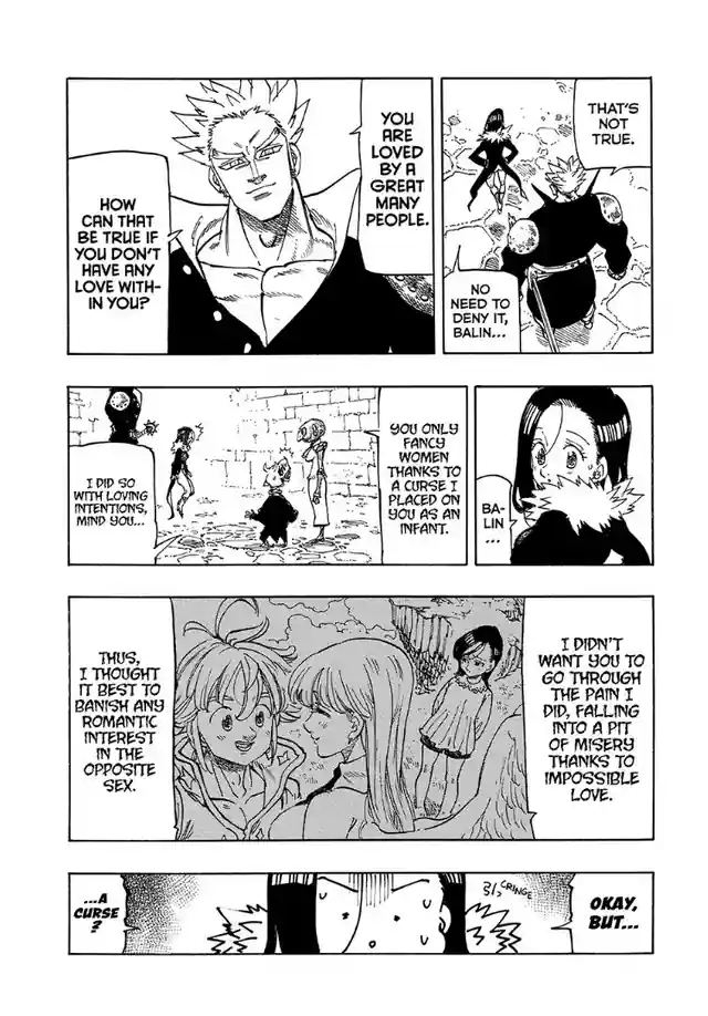 Gawain de Nanatsu no Taizai que Fãs Achavam ser Lésbica vira Hétero em Novo Capítulo