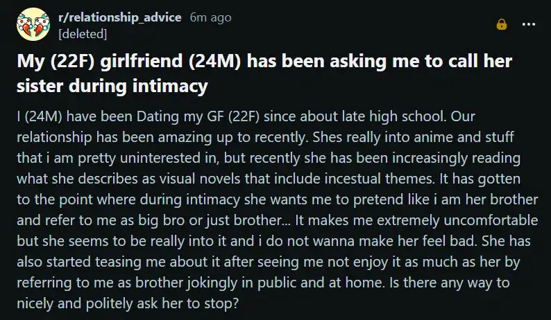 Minha Namorada Otaku quer que eu a Chame de Irmã durante Relações Intímas