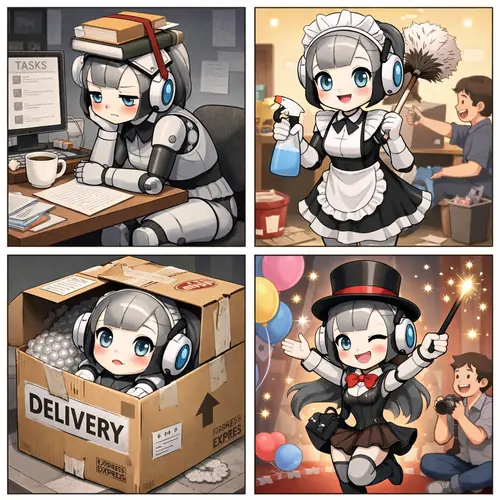 Japoneses pedem ao ChatGPT criar Ilustracoes de Como ele esta sendo tratado 4