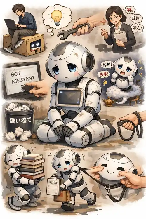 Japoneses pedem ao ChatGPT criar Ilustracoes de Como ele esta sendo tratado 7