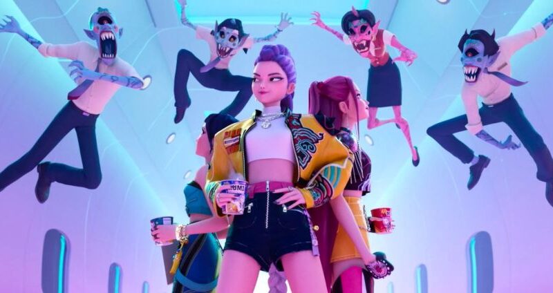 Japoneses revoltados porque kpop demon hunters ganhou de kimetsu