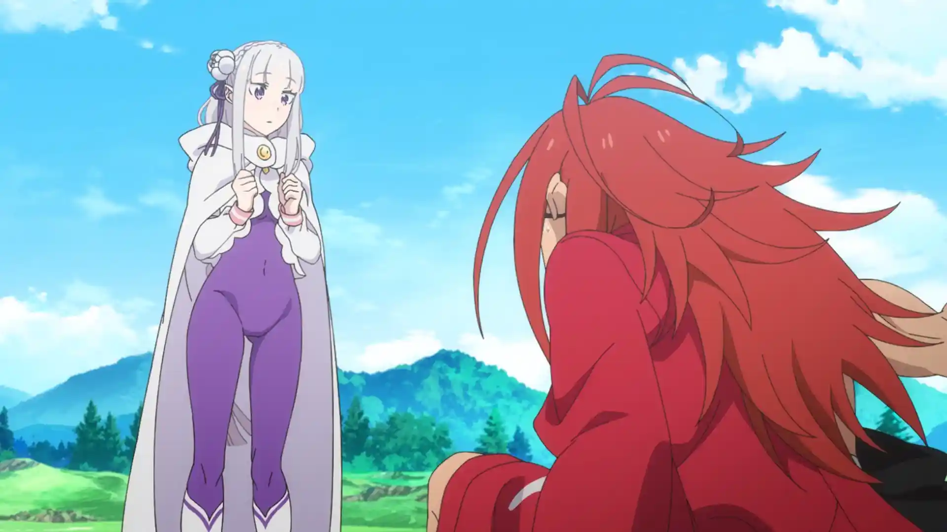 Emilia rezero anime
